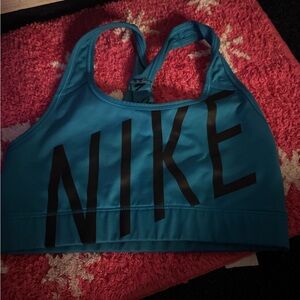 Nike Women's Blue Sports Bra